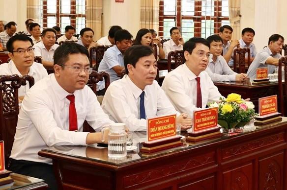 Ông Doãn Quang Hùng làm Bí thư huyện Giao Thủy (Nam Định)