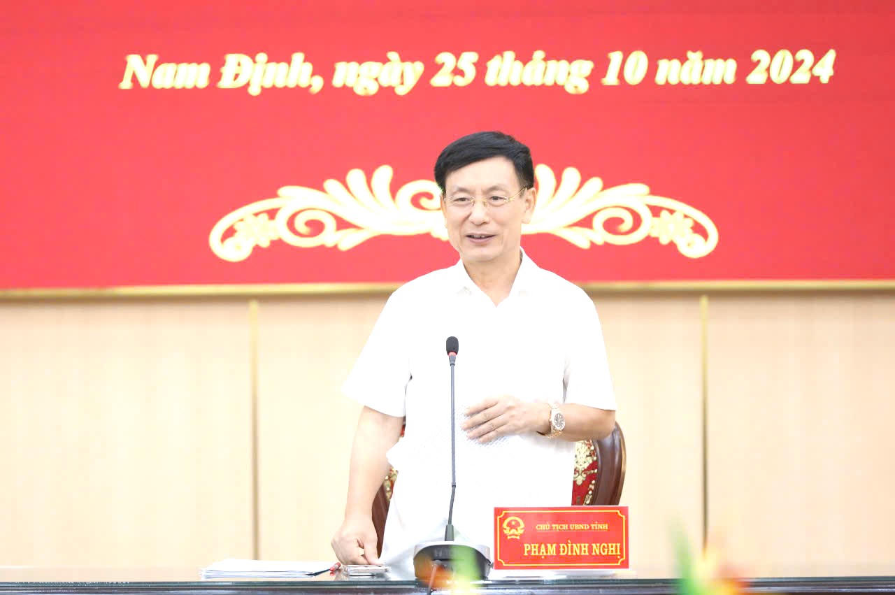 Tổng sản phẩm GRDP của Nam Định 10 tháng ước tăng 10,3%