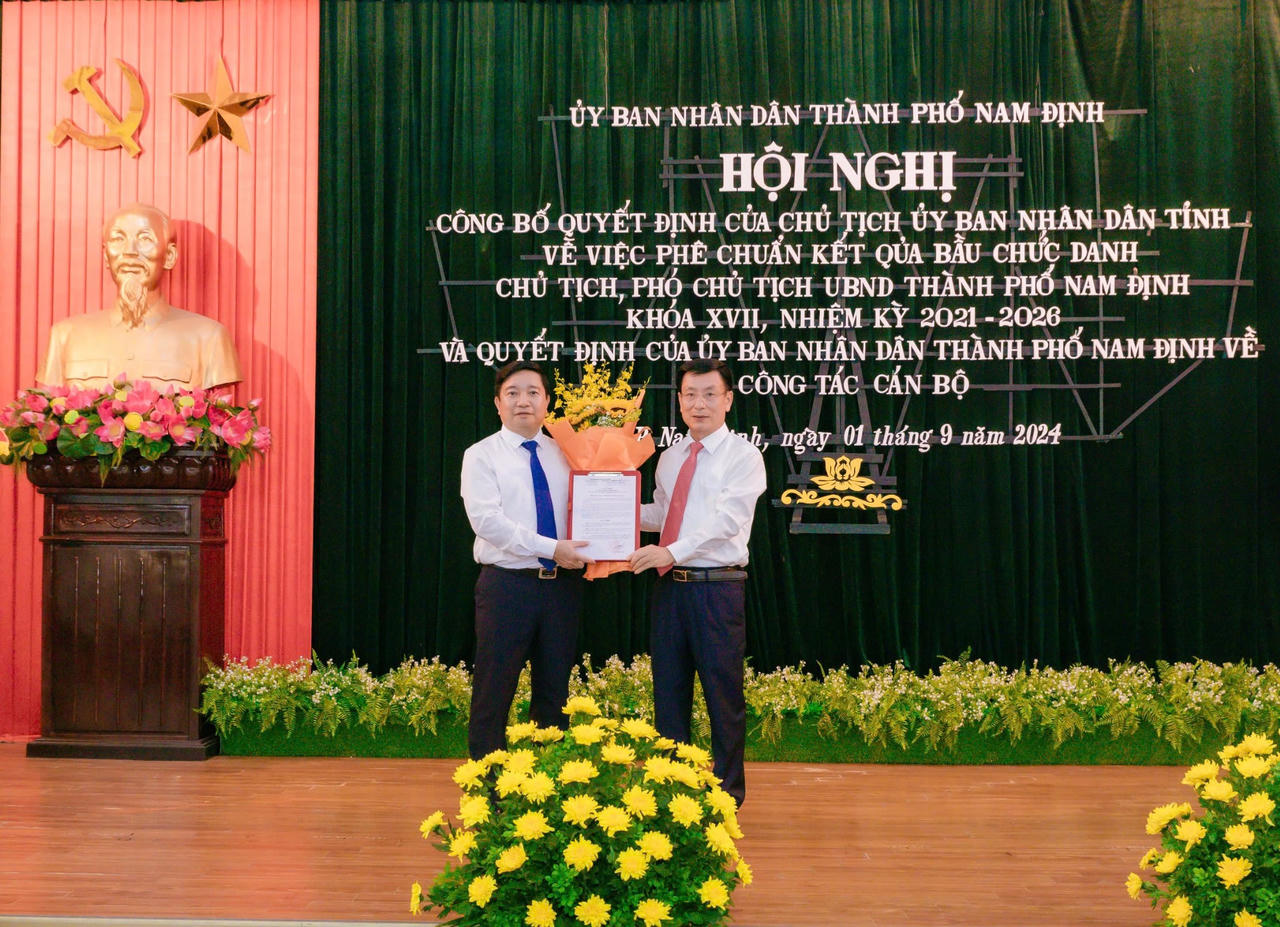 Mở rộng địa giới hành chính để xây dựng và phát triển Thành phố Nam Định hiện đại, mang bản sắc riêng.