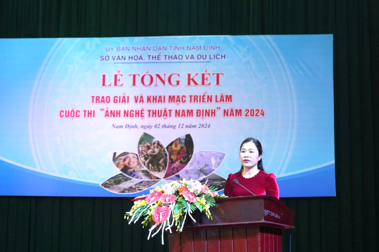 Lễ trao giải ảnh nghệ thuật tỉnh Nam Định 
