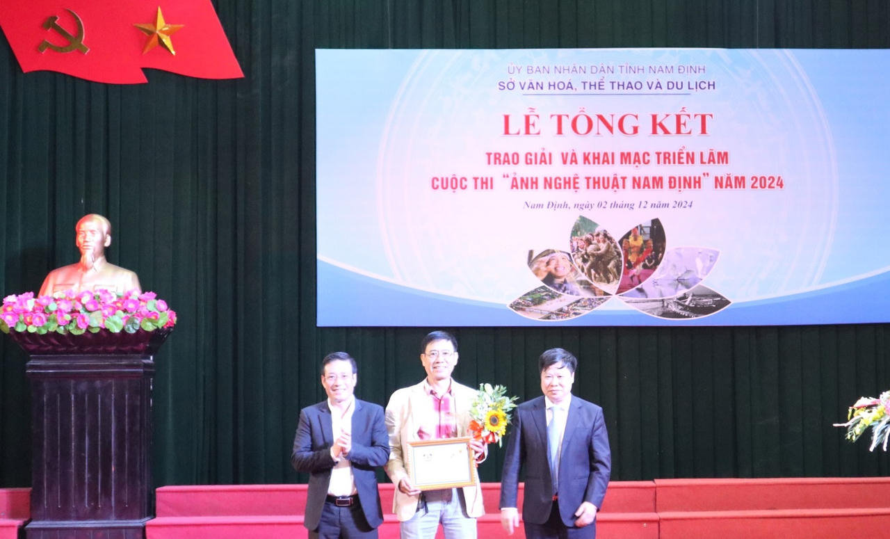 Lễ trao giải ảnh nghệ thuật tỉnh Nam Định 