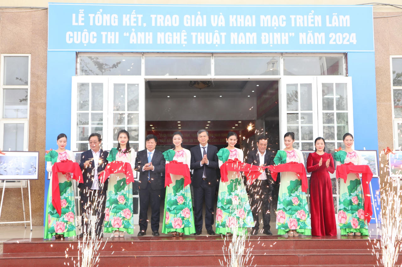 Lễ trao giải ảnh nghệ thuật tỉnh Nam Định 