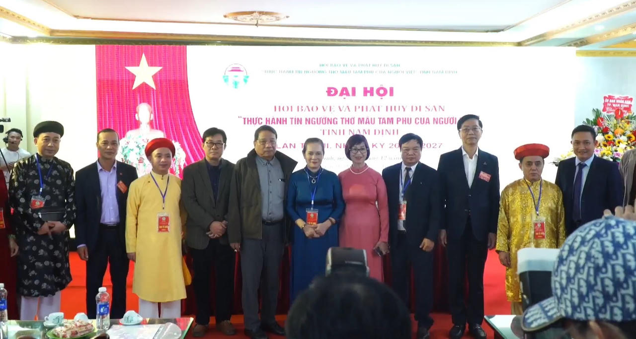 Phát huy vai trò của Hội di sản tín ngưỡng thờ Mẫu tỉnh Nam Định