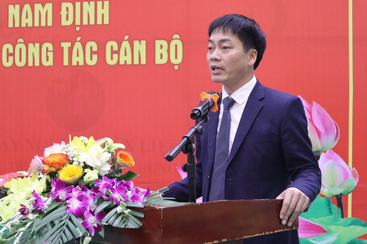 Công bố quyết định thành lập Trung tâm huấn luyện và thi đấu thể thao tỉnh Nam Định