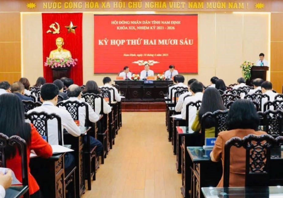 Nam Định tổ chức kỳ họp thứ 26 HĐND tỉnh khóa XIX