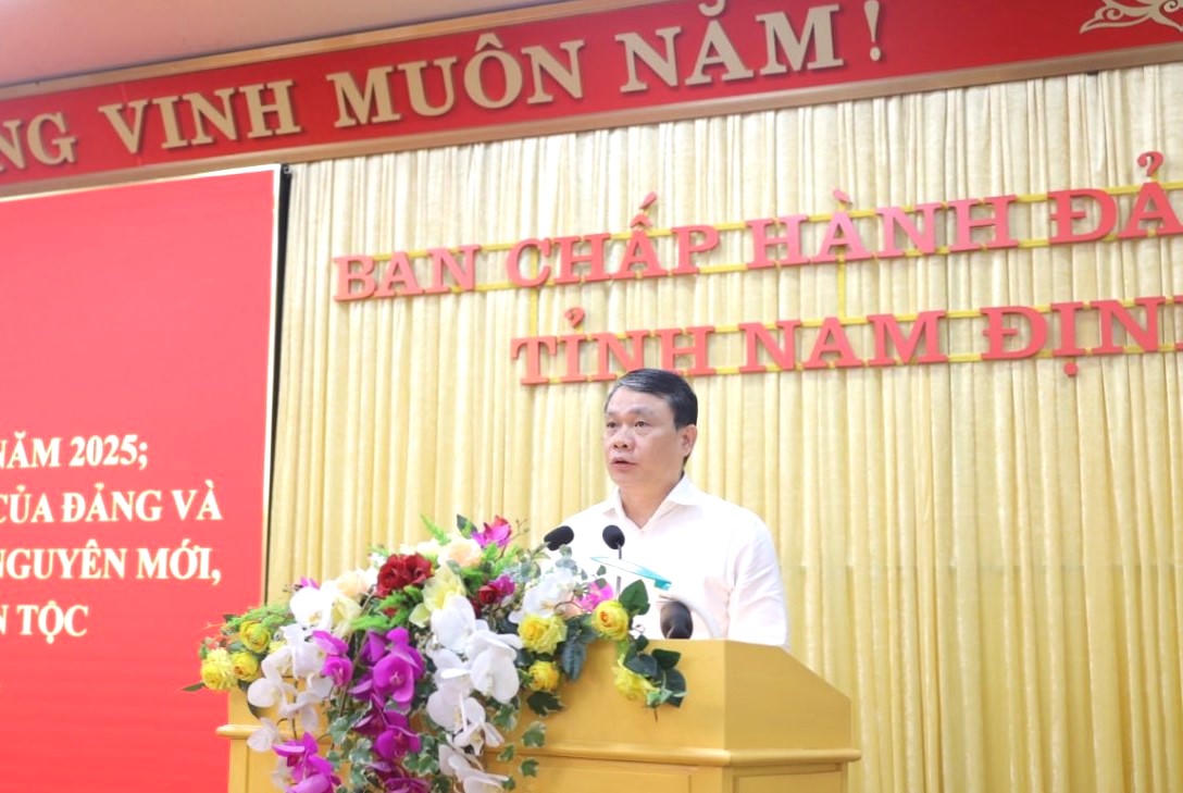 Nam Định tăng cường củng cố niềm tin của nhân dân đối với Đảng, chính quyền các cấp.