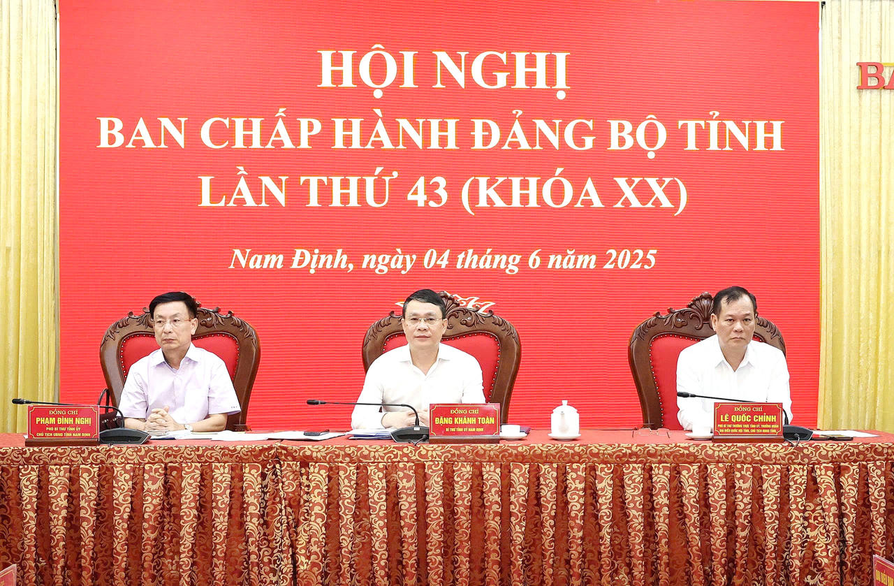 Nam Định sắp kết thúc hoạt động 9 đảng bộ cấp huyện, 175 đảng bộ cấp xã cũ