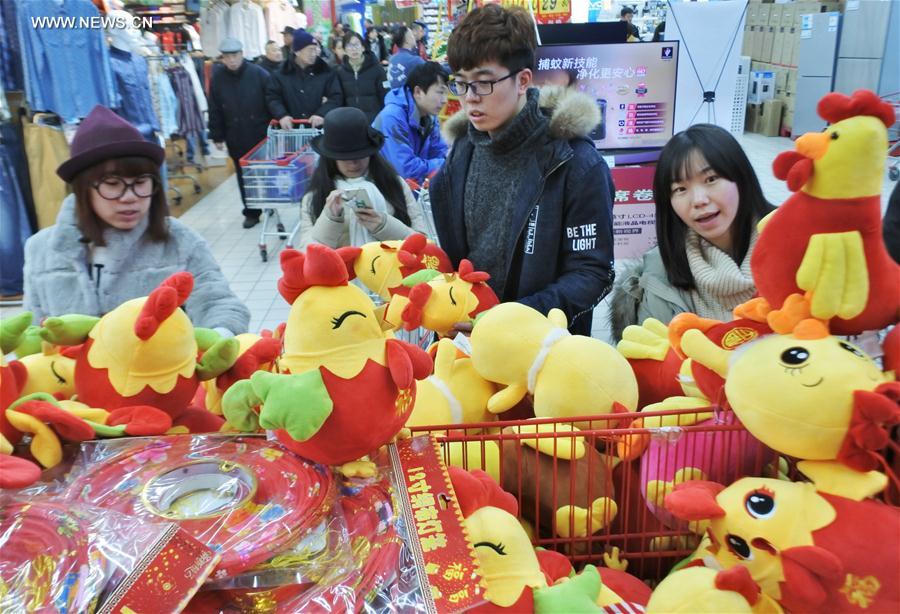 Không khí mua sắm Tết tại khắp Trung Quốc