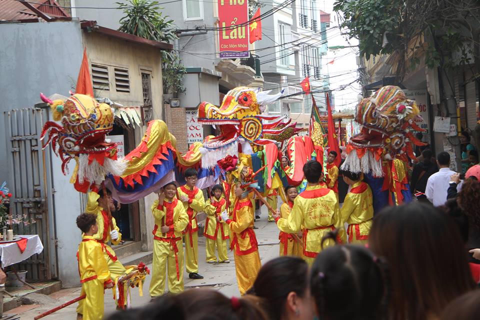 Độc đáo lễ hội “Con đĩ đánh Bồng' ở Triều Khúc