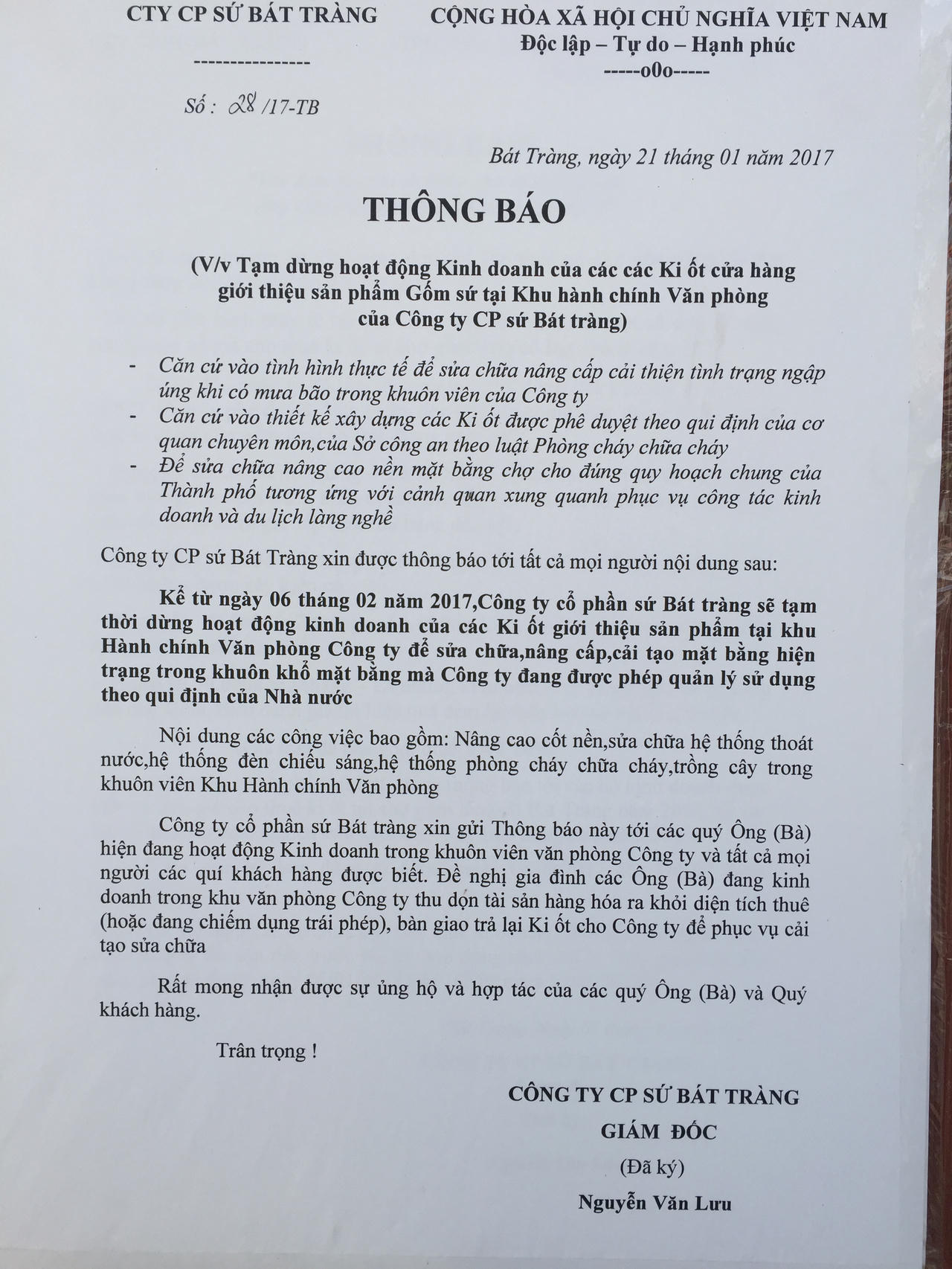 Chợ gốm Bát Tràng đã được mở cửa trở lại