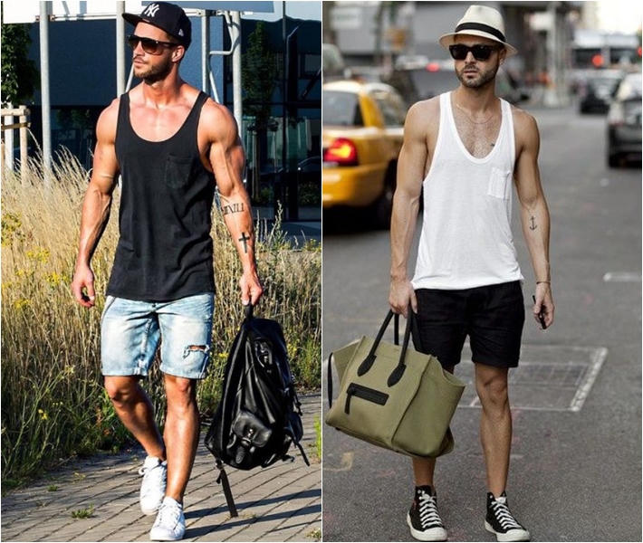 Biến hóa chiếc quần ngố nam đầy phong cách - 10