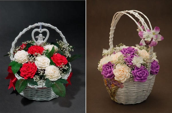 Kết quả hình ảnh cho cách cắm hoa hồng