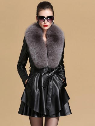 Kết quả hình ảnh cho áo khoác da oversize