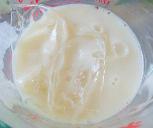 Kết quả hình ảnh cho sữa và gelatin