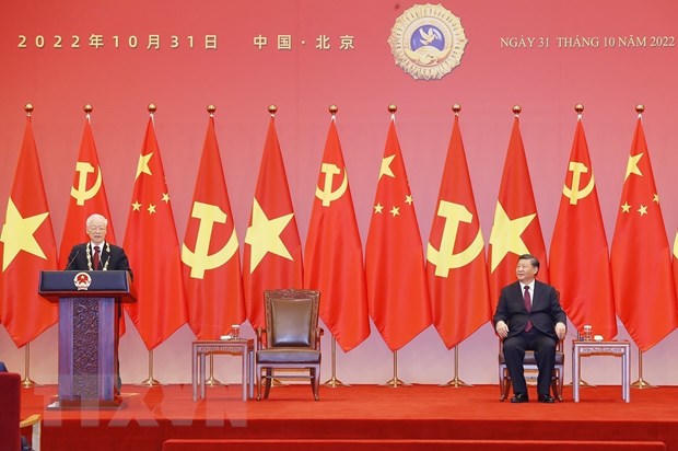 Trung Quốc trao Huân chương Hữu nghị tặng Tổng Bí thư Nguyễn Phú Trọng