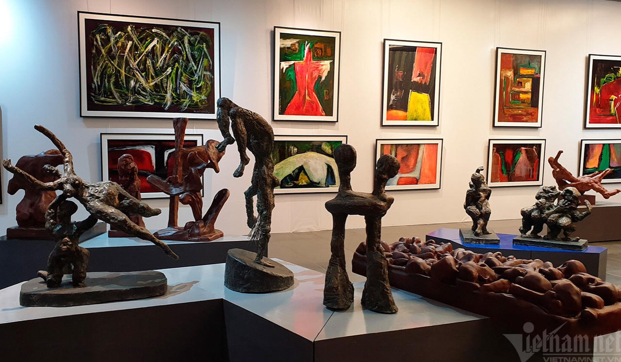 Lạc vào thế giới nghệ thuật đa chiều của Ngô Xuân Bính