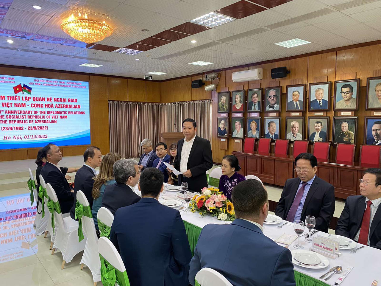 VUFO và Đại sứ quán Azerbaijan gặp gỡ nhân dịp kỷ niệm 30 năm quan hệ ngoại giao hai nước