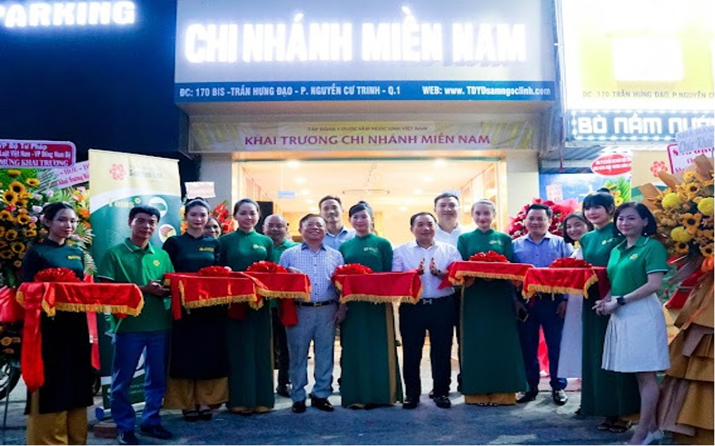 Tập đoàn Y Dược Sâm Ngọc Linh Việt Nam tưng bừng khai trương Showroom thứ 2 tại Tp Hồ Chí Minh.