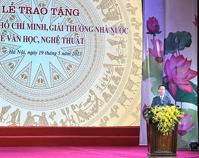 Trao tặng Giải thưởng Hồ Chí Minh, Giải thưởng Nhà nước về văn học, nghệ thuật năm 2022 tặng 128 tác giả, đồng tác giả