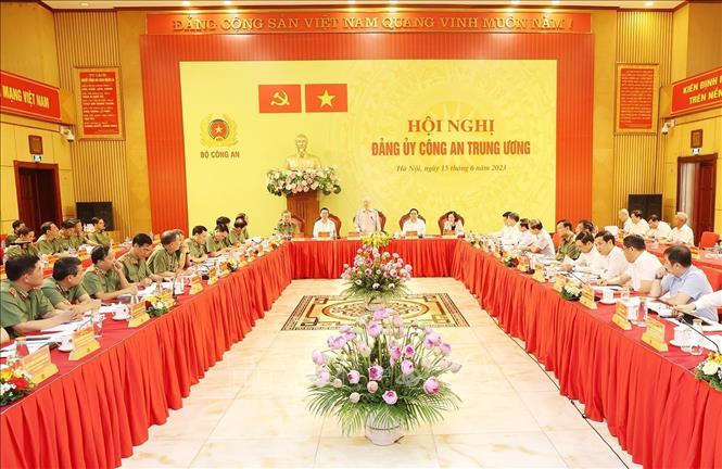 Lực lượng CAND phát huy vai trò 'gương mẫu, đi đầu' trong xây dựng, chỉnh đốn Đảng