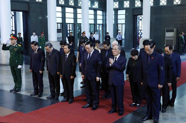 Tổ chức Lễ tang đồng chí Vũ Khoan, nguyên Bí thư Trung ương Đảng, nguyên Phó Thủ tướng Chính phủ