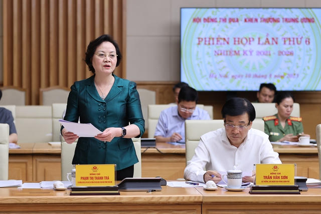 Thủ tướng chủ trì phiên họp lần thứ 6 nhiệm kỳ 2021-2026 của Hội đồng Thi đua-Khen thưởng Trung ương
