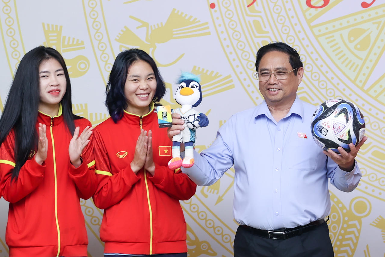 Thủ tướng: Góp mặt tại World Cup là sự trưởng thành vượt bậc của nền bóng đá nữ Việt Nam