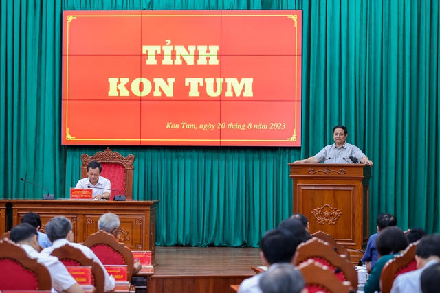 Thủ tướng: Phát triển Kon Tum nhanh, mạnh, toàn diện, bền vững hơn nữa