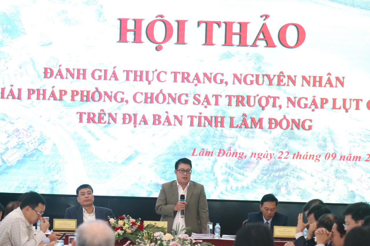 Lâm Đồng bàn giải pháp chống sạt lở, ngập úng 