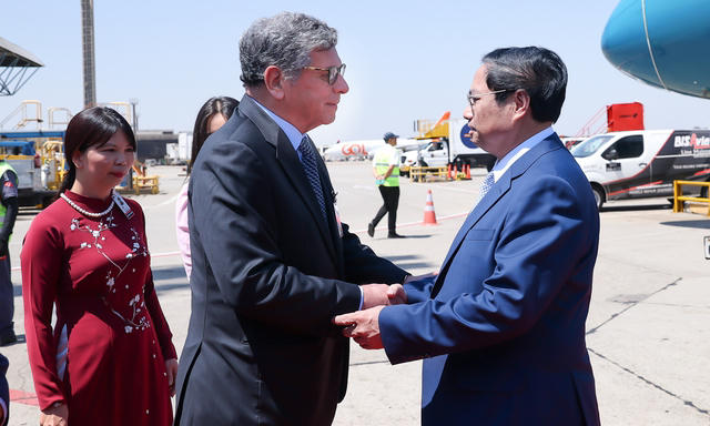 Thủ tướng Phạm Minh Chính tới São Paulo, bắt đầu thăm chính thức Brazil