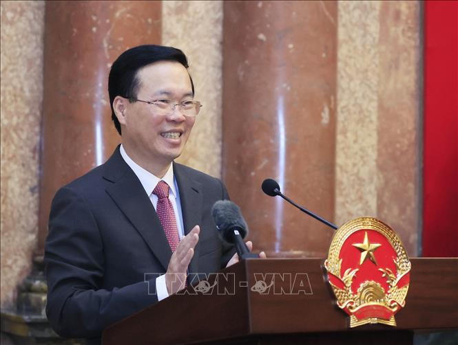 Chủ tịch nước Võ Văn Thưởng gặp mặt Hiệp hội Nữ doanh nhân Việt Nam