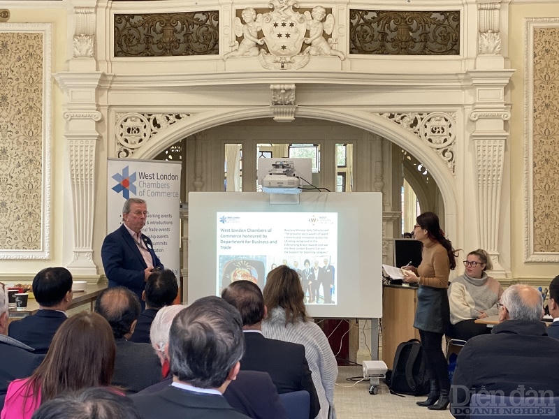 Thúc đẩy quan hệ doanh nghiệp Việt Nam và Vương quốc Anh đi vào chiều sâu