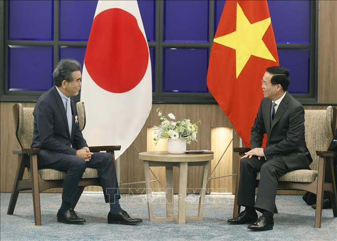 Chủ tịch nước Võ Văn Thưởng tiếp lãnh đạo Hiệp hội chuyên gia Nhật Bản - Việt Nam