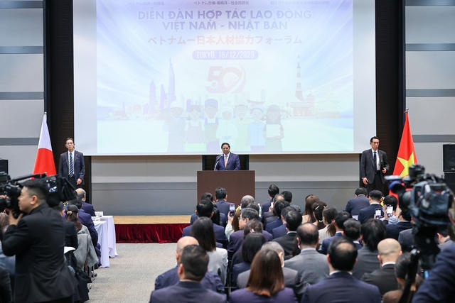 Thủ tướng mong lao động Việt Nam tại Nhật bắt kịp trình độ hiện đại trong những ngành mũi nhọn