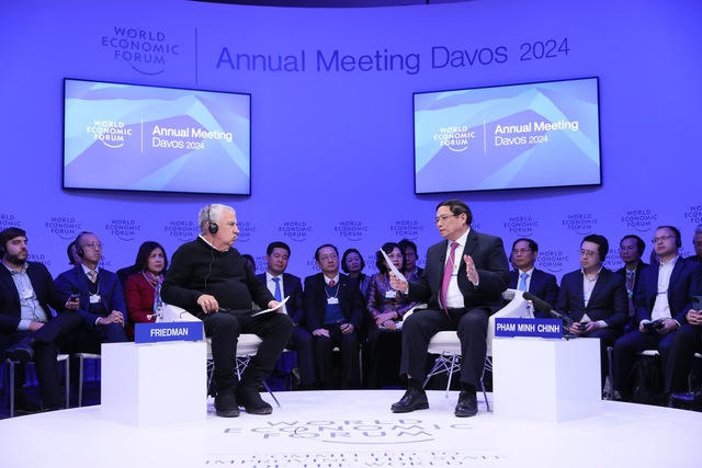 'Việt Nam: Định hướng tầm nhìn toàn cầu' - phiên đối thoại điểm nhấn tại WEF Davos