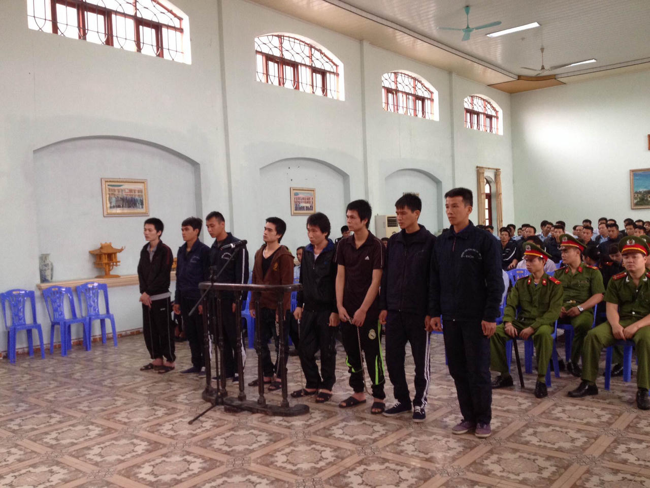 So kè đống vàng mã, 8 “đại bàng” trại cai nghiện Hải Phòng lĩnh án