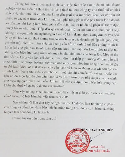 Uẩn khúc vụ TGĐ Cty cho thuê tài chính I bị tố “nhũng nhiễu” doanh nghiệp