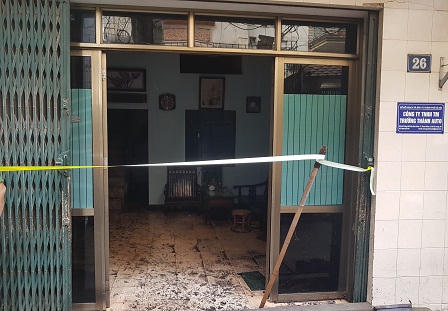 Hà Nội: Cháy nhà cao tầng đường Trần Khát Chân, hàng xóm 'vạ lây'