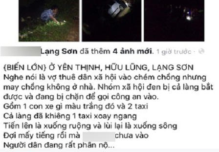 Điều tra nghi án vợ thuê côn đồ truy sát, phá bàn thờ nhà chồng