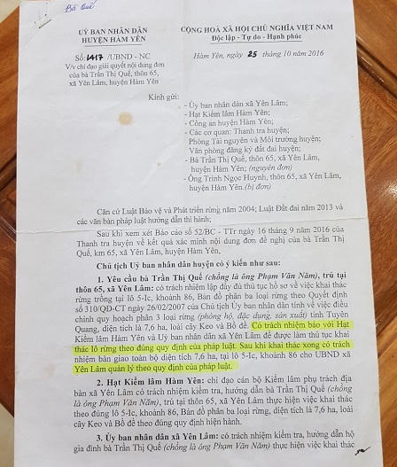 Tuyên Quang: Nghi vấn công an huyện Hàm Yên lạm quyền, xử lý vụ việc không đúng quy định?