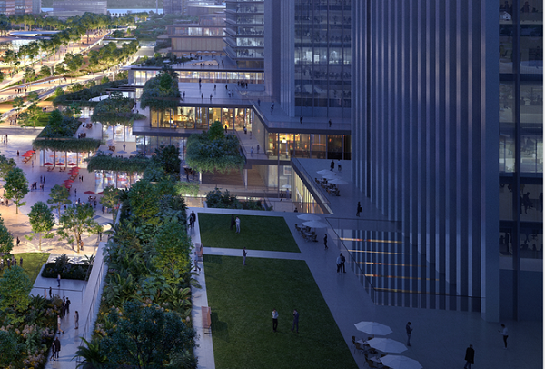 Bộ Xây dựng chọn 5 ý tưởng thiết kế trung tâm hành chính - trụ sở 12 Bộ, Ngành tại Tây Hồ Tây trình Chính Phủ