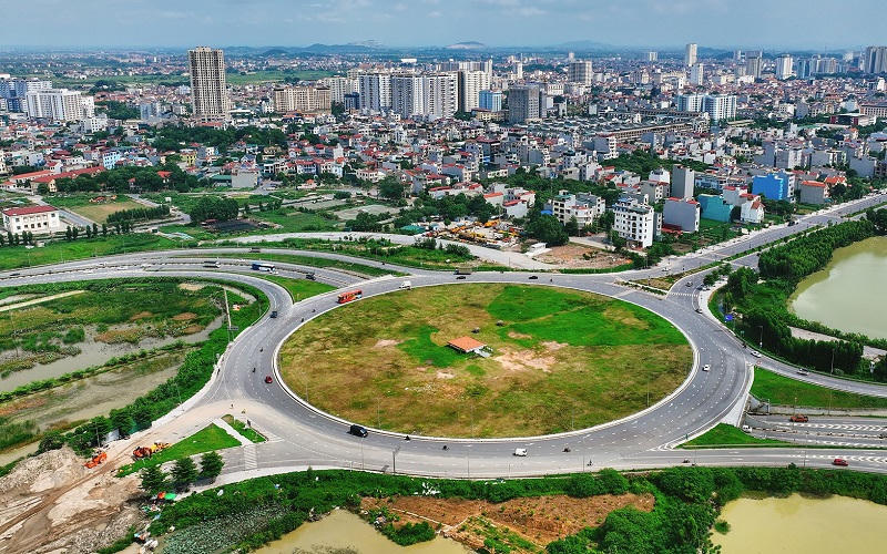 Nút giao Tây Nam TP Bắc Ninh hơn 416 tỷ đồng kết nối giao thông thuận tiện, khang trang, hiện đại