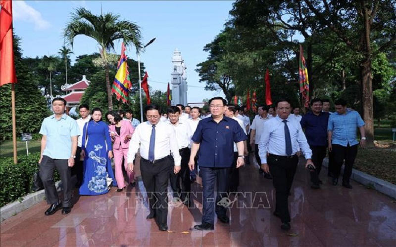 Hoạt động của Chủ tịch Quốc hội Vương Đình Huệ tại Bình Định