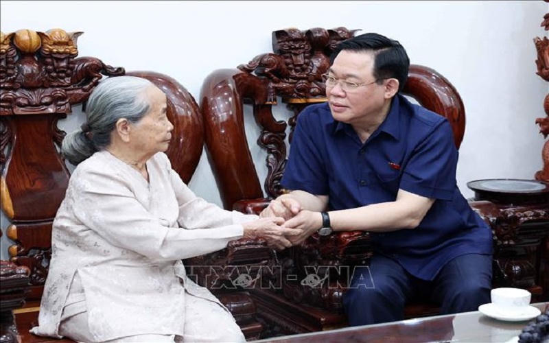 Hoạt động của Chủ tịch Quốc hội Vương Đình Huệ tại Bình Định