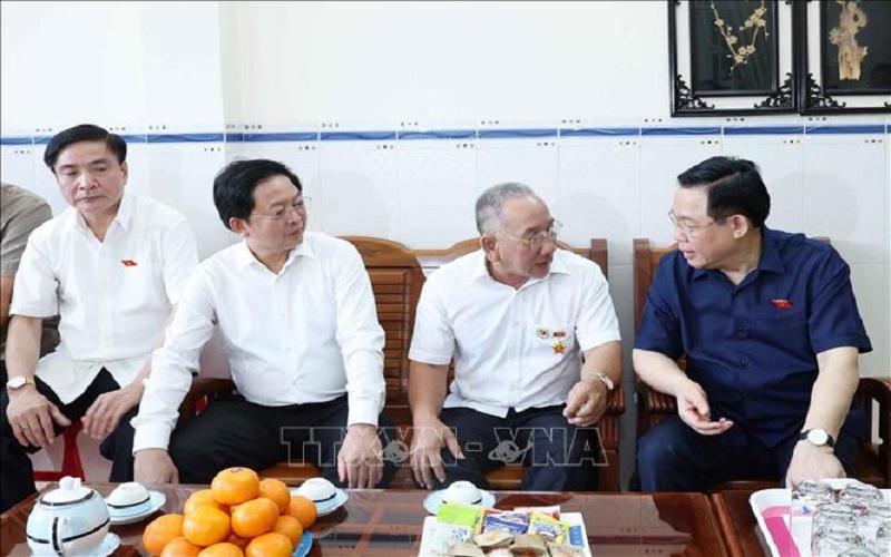 Hoạt động của Chủ tịch Quốc hội Vương Đình Huệ tại Bình Định