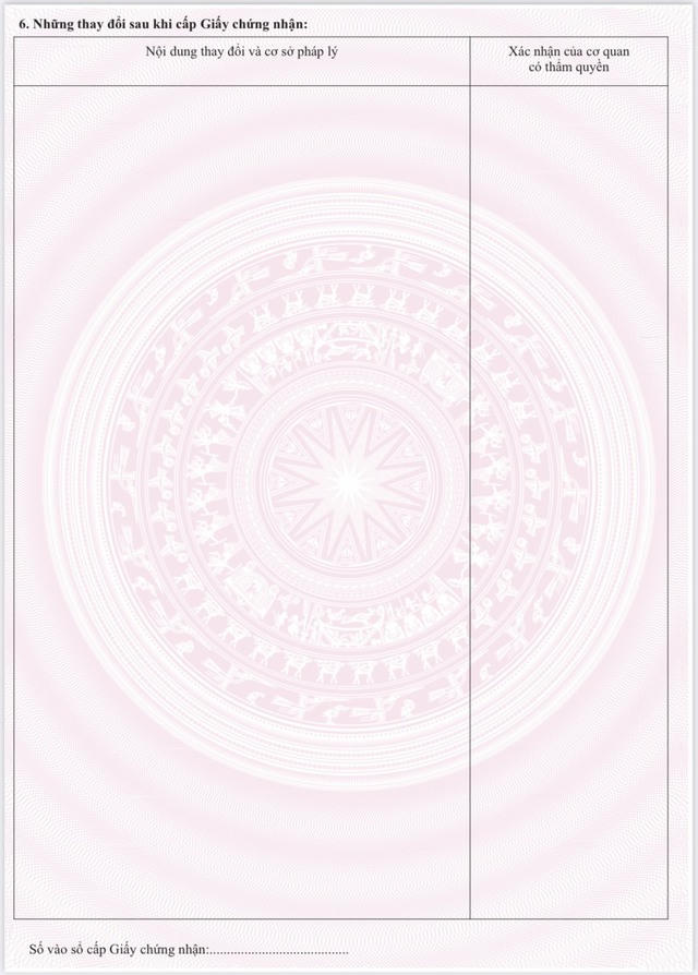 Bộ Tài Nguyên và Môi trường dự thảo đề xuất mẫu 'sổ đỏ, sổ hồng' mới