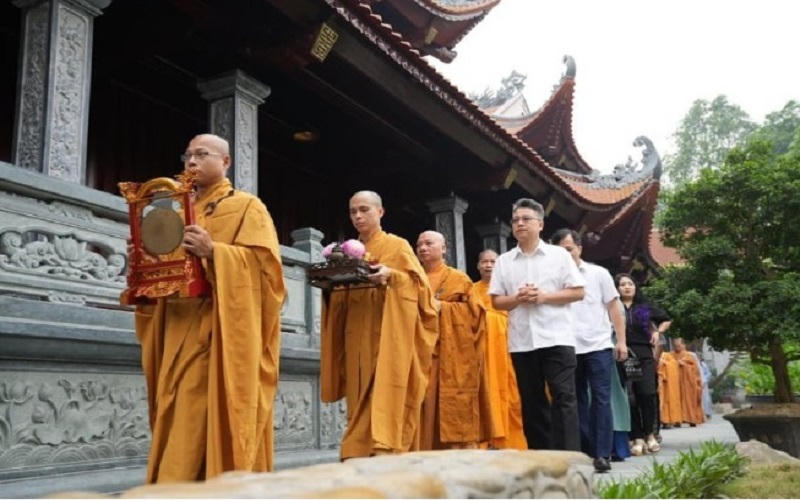 Ngôi chùa đầu tiên tại Hà Nội tổ chức Đại lễ Phật đản Phật lịch 2568