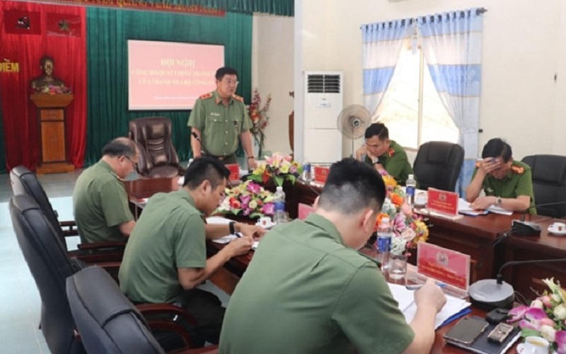 Bộ Công an công bố quyết định thanh tra tại tỉnh Phú Yên và một số đơn vị