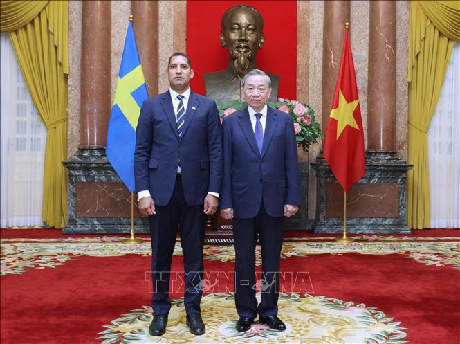 Tổng Bí thư, Chủ tịch nước Tô Lâm tiếp Đại sứ các nước trình Quốc thư