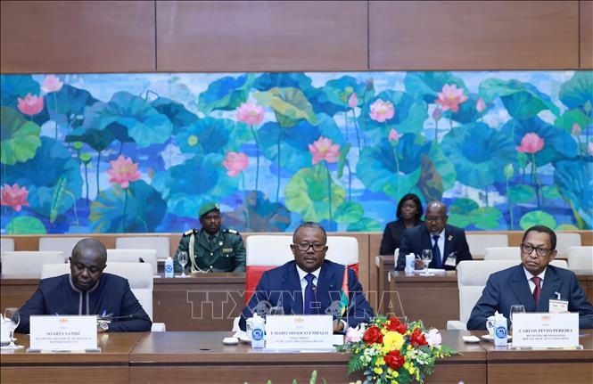 Chủ tịch Quốc hội Trần Thanh Mẫn hội kiến Tổng thống Cộng hòa Guinea-Bissau